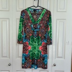 Women’s White Mark Couture Mini Dress Collection Size Medium 70s Vibe